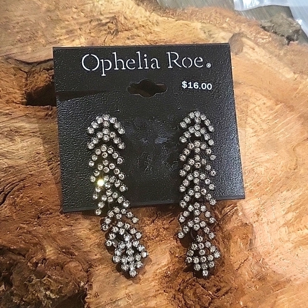 NWT Ophelia Roe Gem Earrings